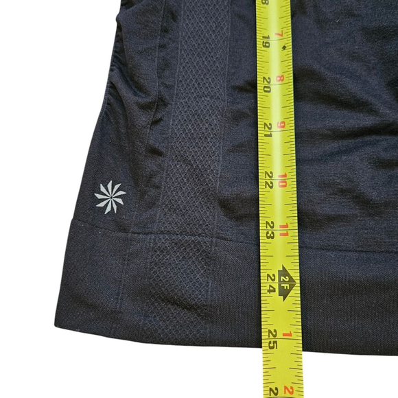 Athleta Small Black Finish Fast Racerback Tank Top - Picture 7 of 8